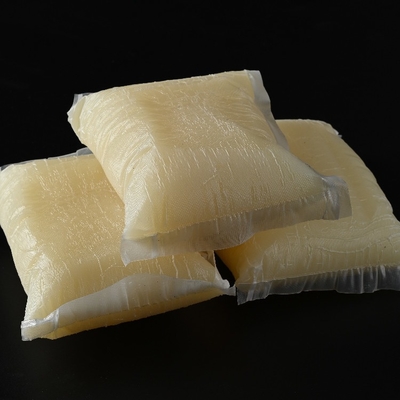comprar Derretimento quente CAS No esparadrapo do Polyolefin branco do leite. 9009-54-5 forma do descanso do bloco online manufacture